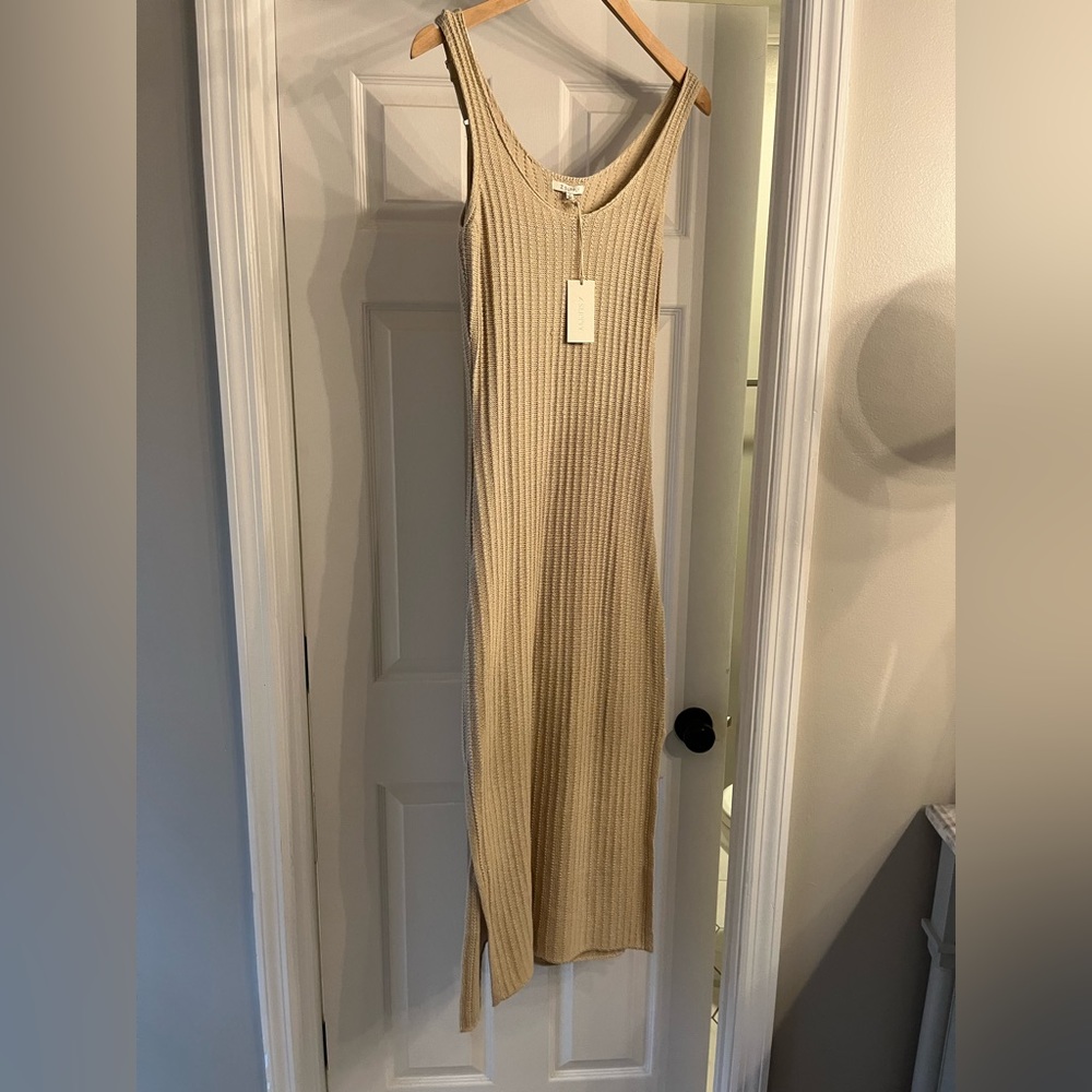 ZSupply oatmeal crochet dress
